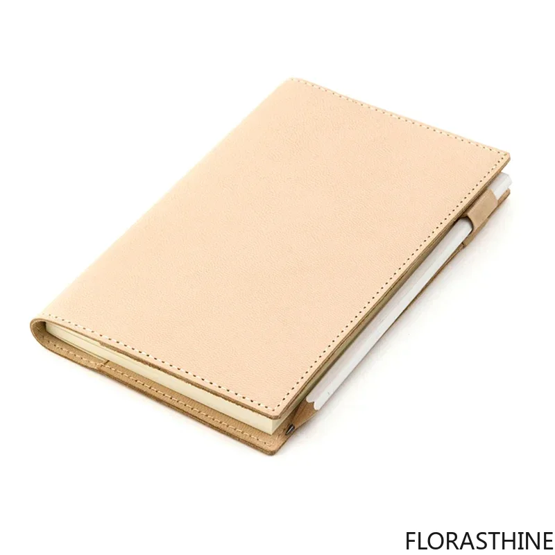 Tan Stationery & Office Supply - สมุดโน้ตปกหนังแท้ฟอกด้วยวิธีธรรมชาติ สำหรับ HO-BO แพลนเนอร์วินเทจ เครื่องเขียน อุปกรณ์สำนักงานและโรงเรียน