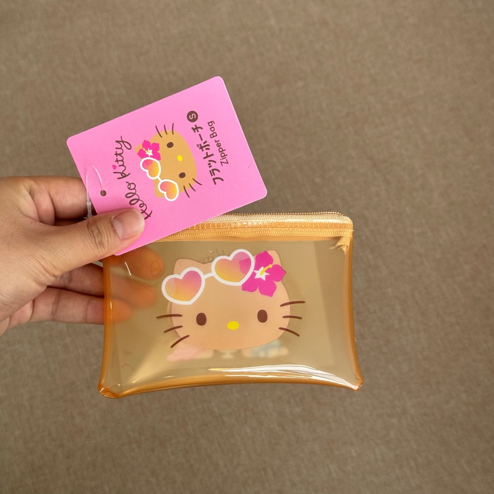 Tan Stationery & Office Supply - กระเป๋าซิป PVC ลายเฮลโล คิตตี้ ของแท้ น่ารัก