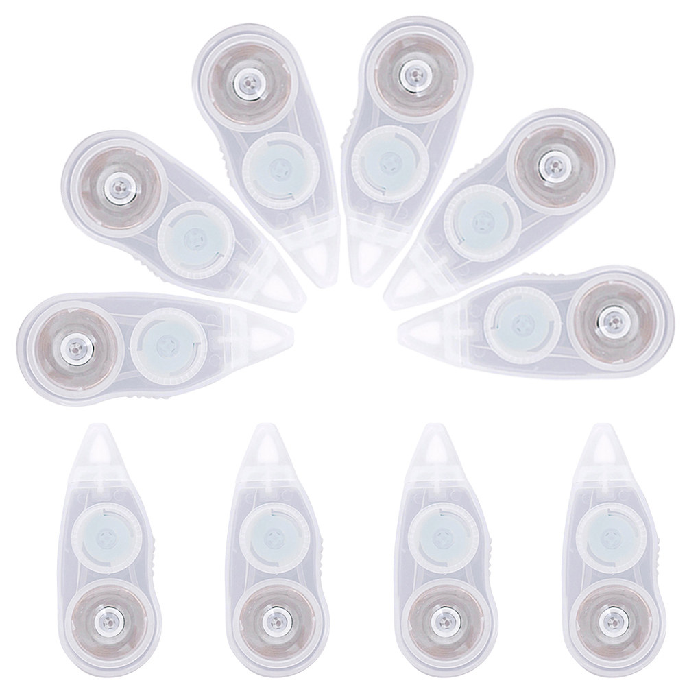 เทปลบคำผิด 10 ชิ้น สีขาว คุณภา - Correction Tape Roller บทวิจารณ์และราคา