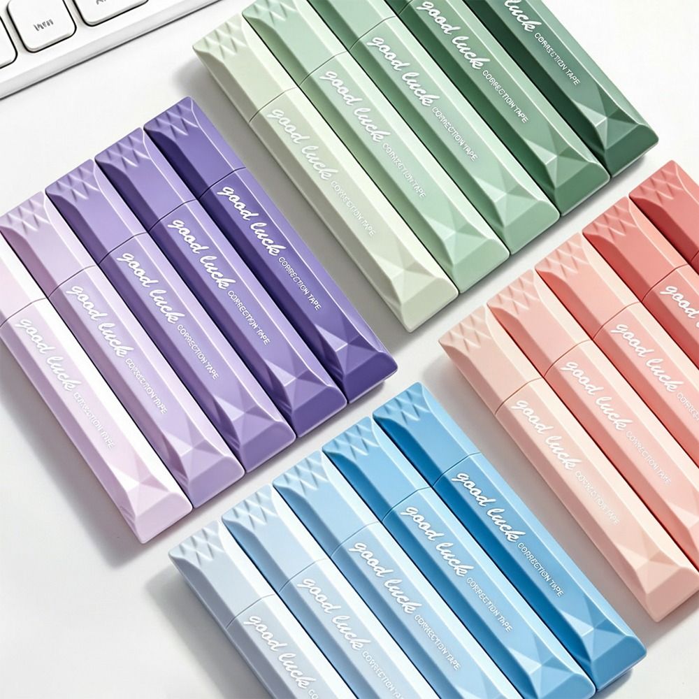 5 ชิ้น/ชุด เทปลบคำผิดสีไล่ระดั - Correction Tape Roller บทวิจารณ์และราคา