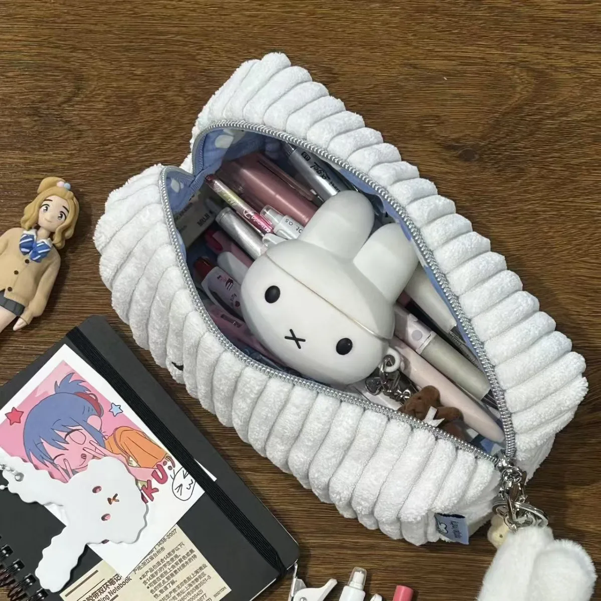 กระเป๋าใส่ปากกาผ้าลูกฟูกลายมิฟ - Stationery Supplier บทวิจารณ์และราคา