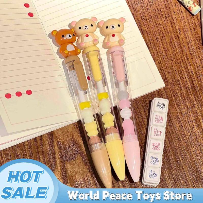 ปากกาเจลลายหมีริลัคคุมะ น่ารัก - Stationery Supplier บทวิจารณ์และราคา