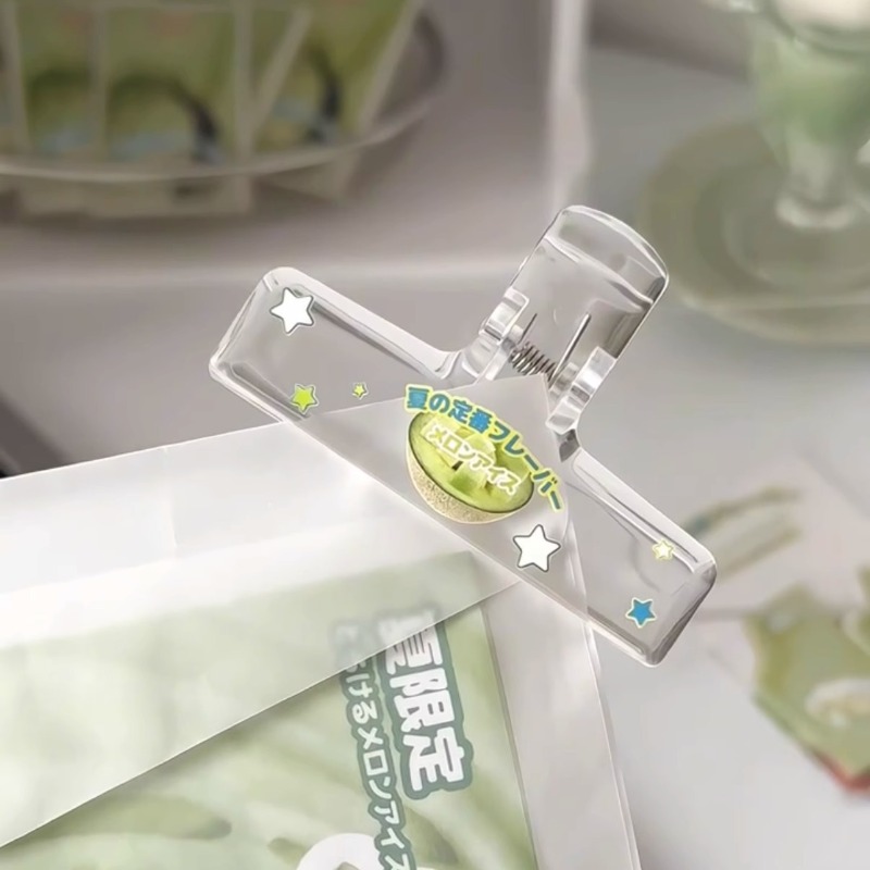 คลิปหนีบกระดาษอะคริลิกใส ขนาดใ - Binder Clip Assorted บทวิจารณ์และราคา