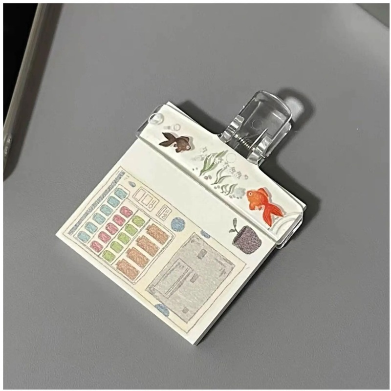 คลิปหนีบกระดาษอะคริลิกใส ขนาดใ - Binder Clip Assorted บทวิจารณ์และราคา