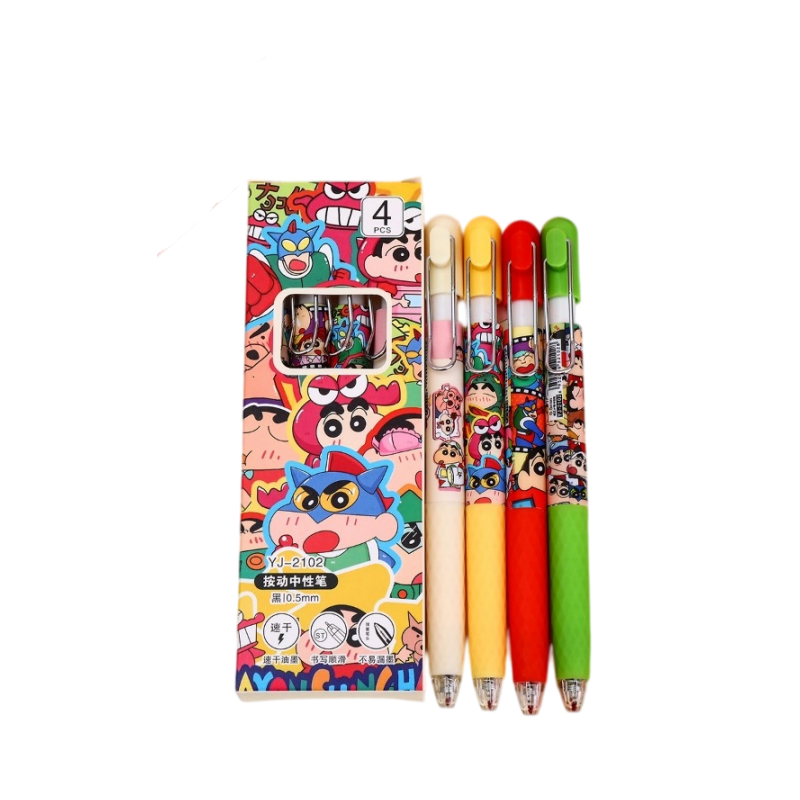 ปากกาเจลกดลายชินจังใหม่ ดีไซน์ - Stationery Supplier บทวิจารณ์และราคา