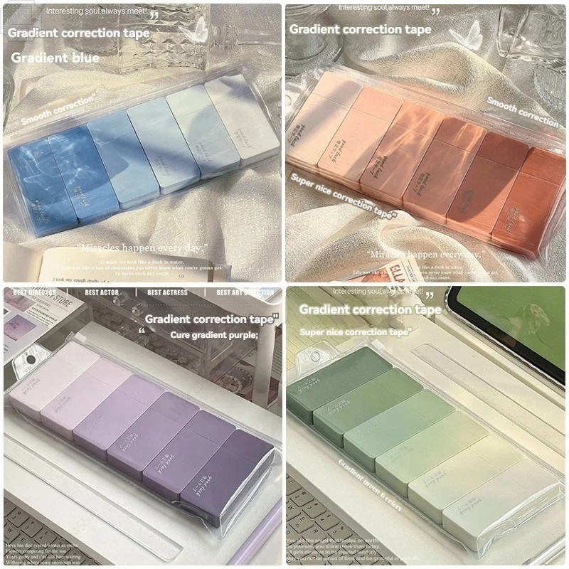 เทปลบคำผิดลายมาการองน่ารัก 6 ช - Correction Tape Roller บทวิจารณ์และราคา