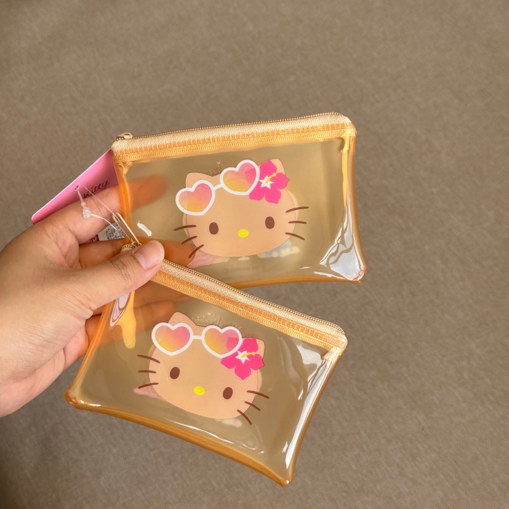 กระเป๋าซิป PVC ลายเฮลโล คิตตี้ - Tan Stationery & Office Supply บทวิจารณ์และราคา