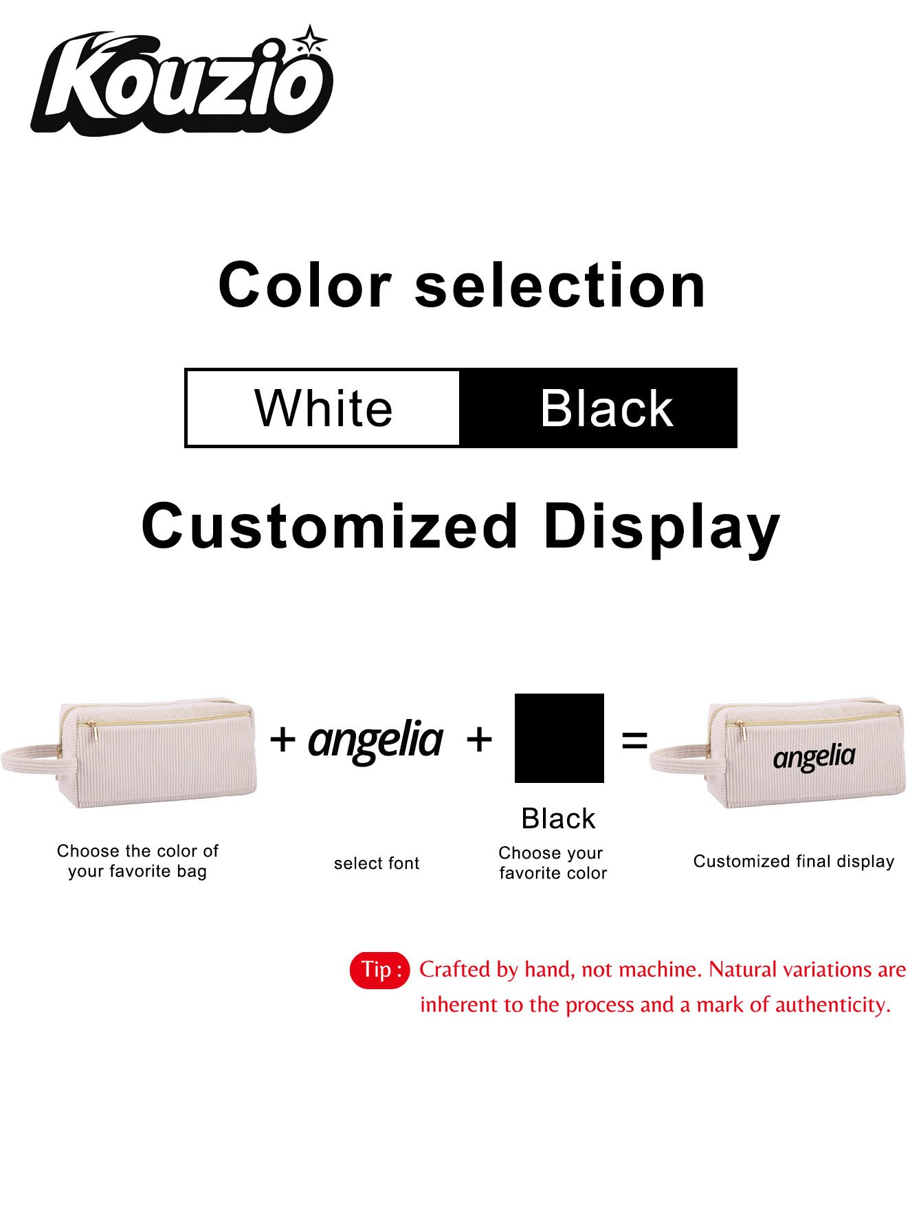 กระเป๋าใส่ดินสอผ้าคอร์ดูรอยพิม - Stationery Supplier บทวิจารณ์และราคา