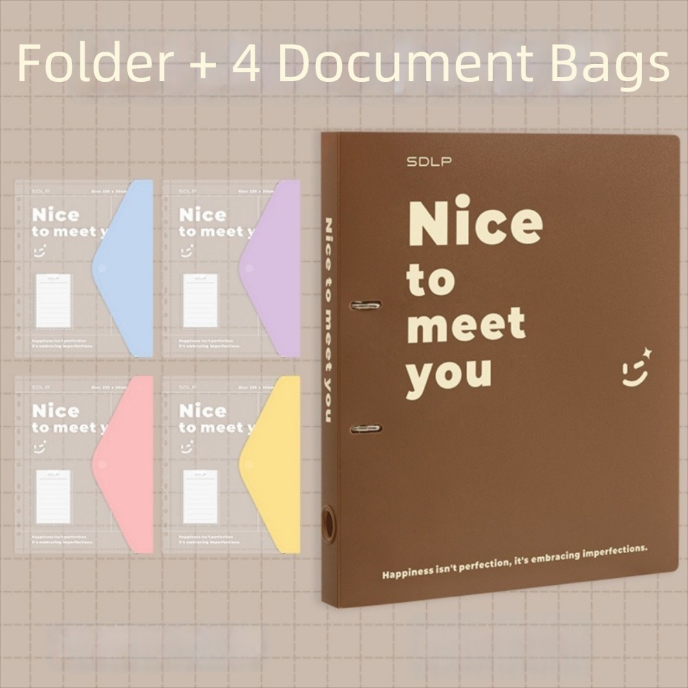 ชุดแฟ้มใส่เอกสารแบบแยกแผ่น PP  - Binder Clip Assorted บทวิจารณ์และราคา