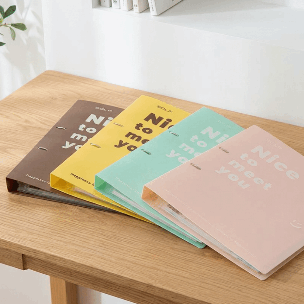 ชุดแฟ้มใส่เอกสารแบบแยกแผ่น PP  - Binder Clip Assorted บทวิจารณ์และราคา