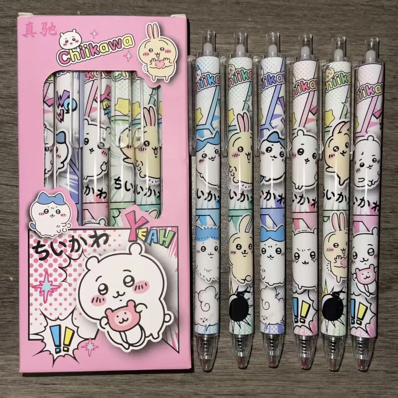 ปากกาเจลแห้งเร็ว ลายการ์ตูนชิอ - Stationery Supplier บทวิจารณ์และราคา